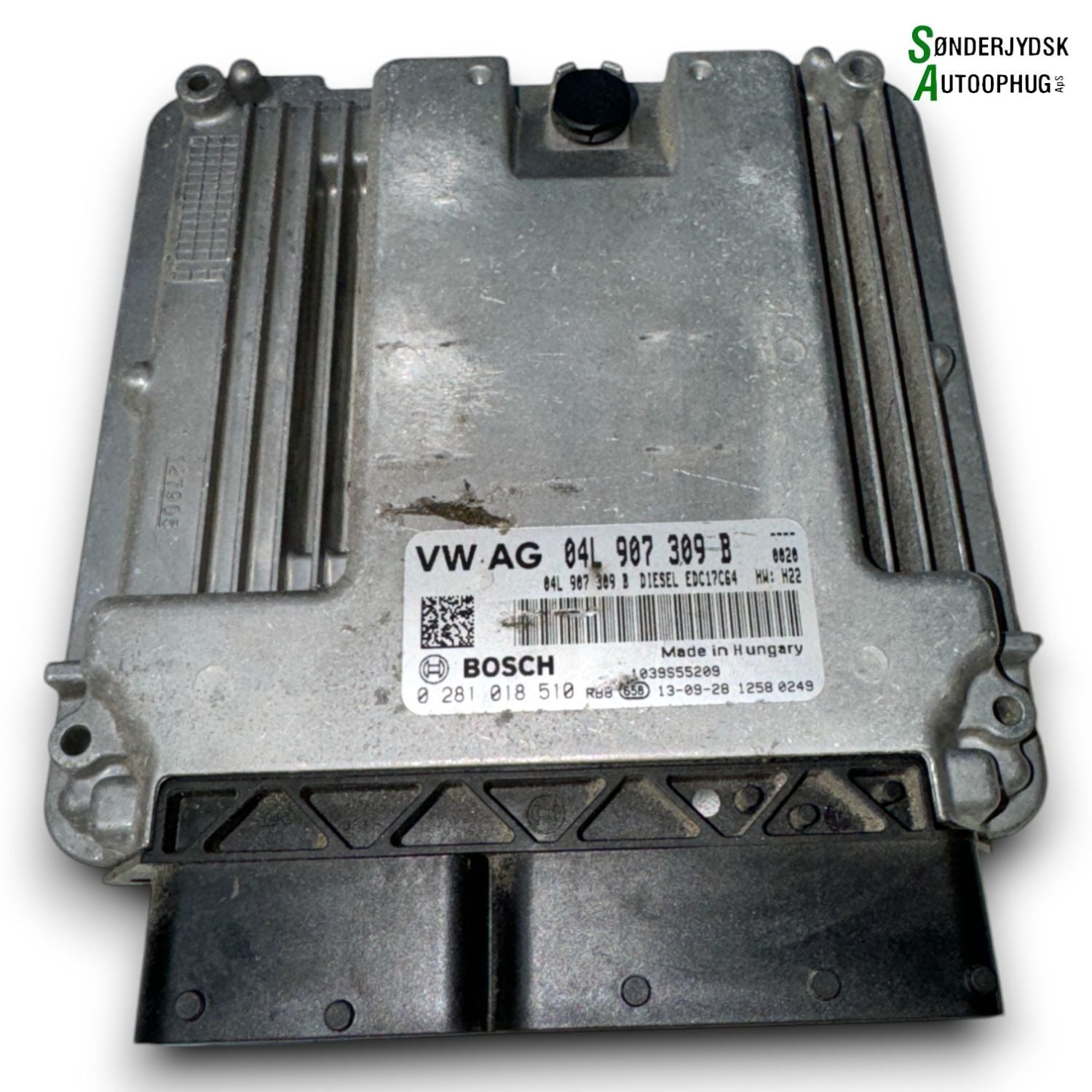 Skoda Octavia Motorstyring - Motorstyreboks - Injection Elboks Med OEM Nr. 04L907309B Fra Skoda Ophugger