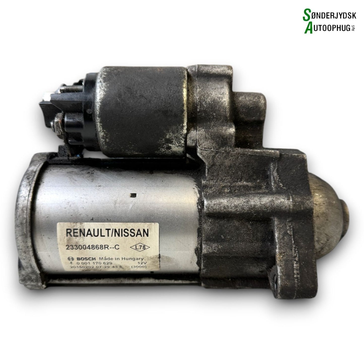 Renault Captur 1 Starter Med OEM Nr. 233004868R Fra Renault Ophugger