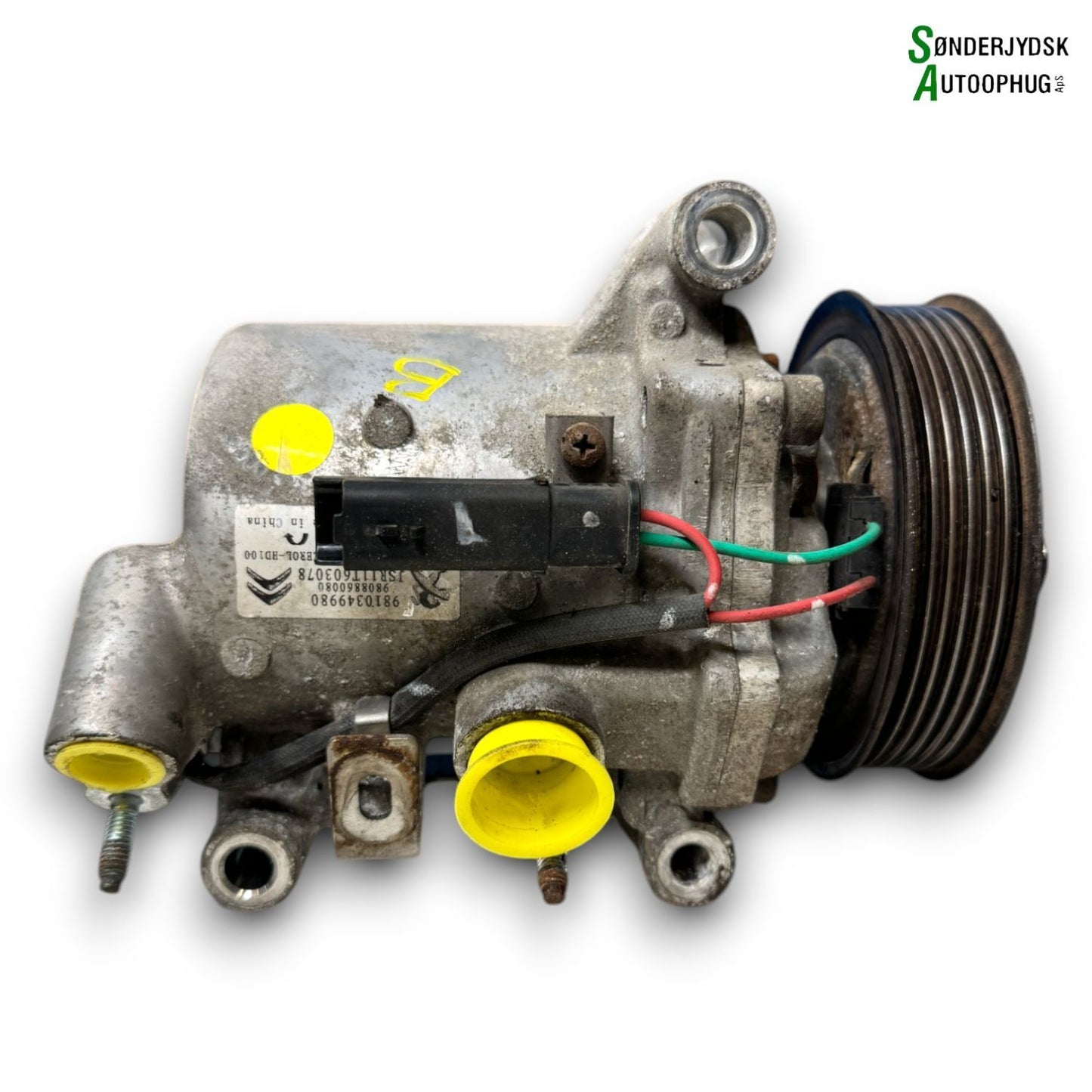 Citroen C3 III Aircondition Pumpe Med OEM Nr. 9810349980 Fra Citroen Ophugger