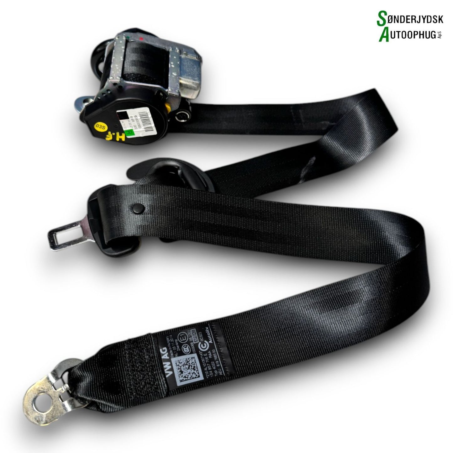 Seat Mii Sikkerhedsseler For Med OEM Nr. 1S4857706FRAA Fra Seat Ophugger