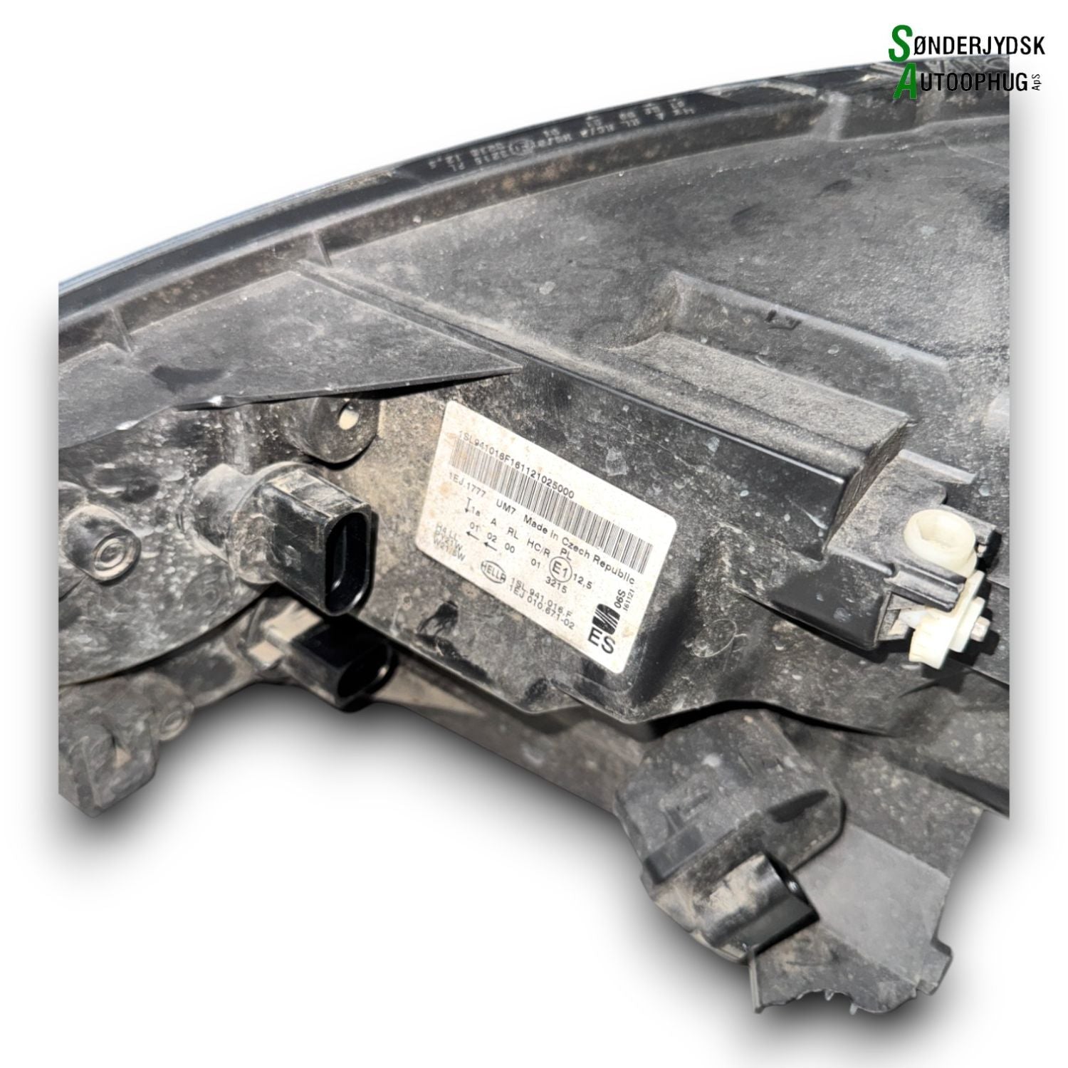 Seat Mii Forlygte Med OEM Nr. 1SL941016F Fra Seat Ophugger