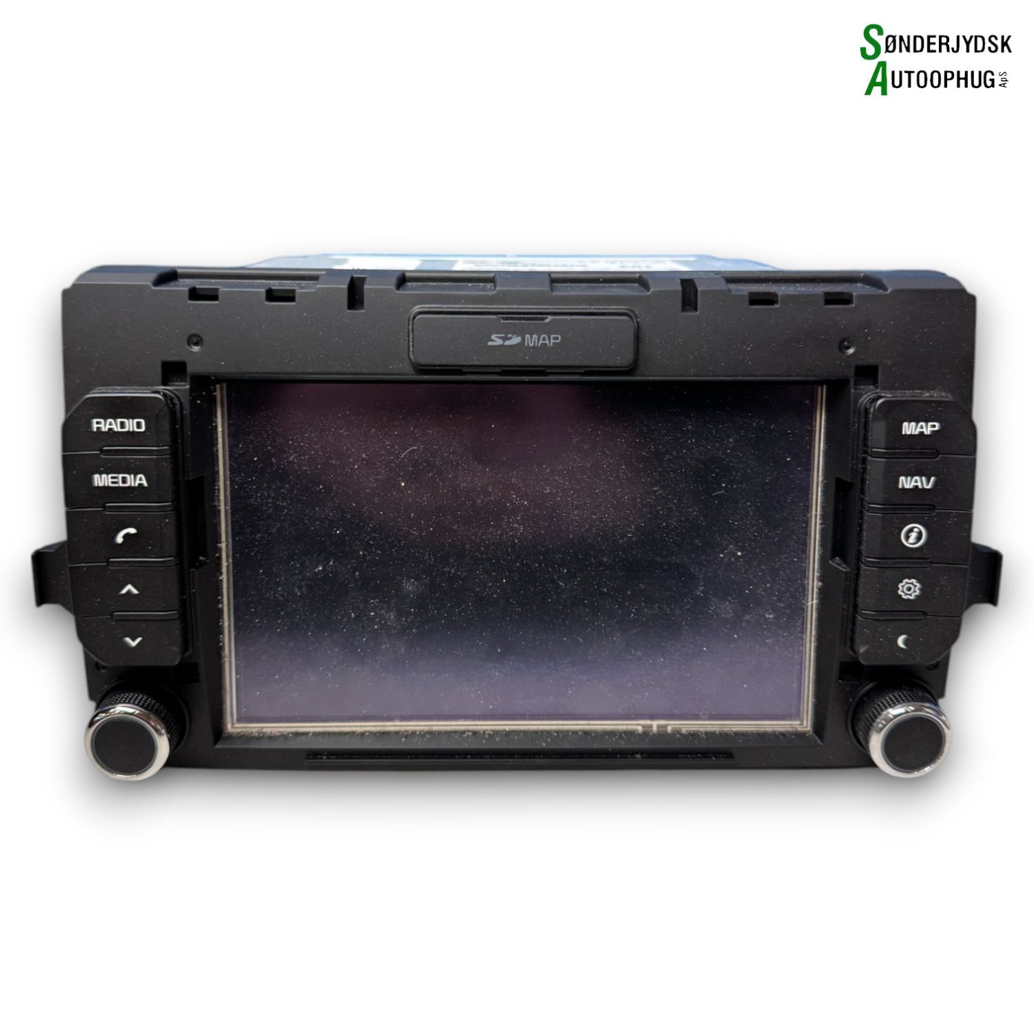 Kia Rio UB Radio, Multi Display Med OEM Nr. 965601W511CA	 Fra Kia Ophugger