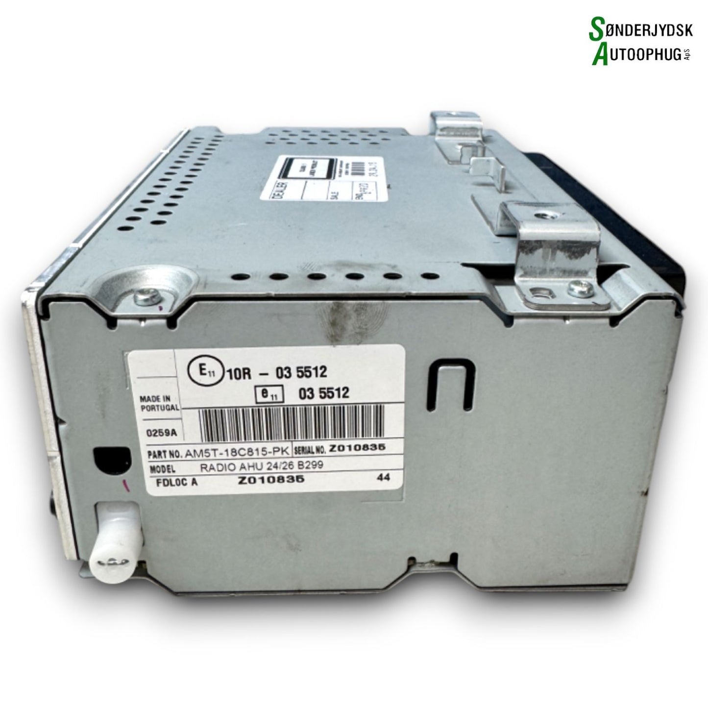 Ford Fiesta 7 Radio Med OEM Nr. 2024533 Fra Ford Ophugger