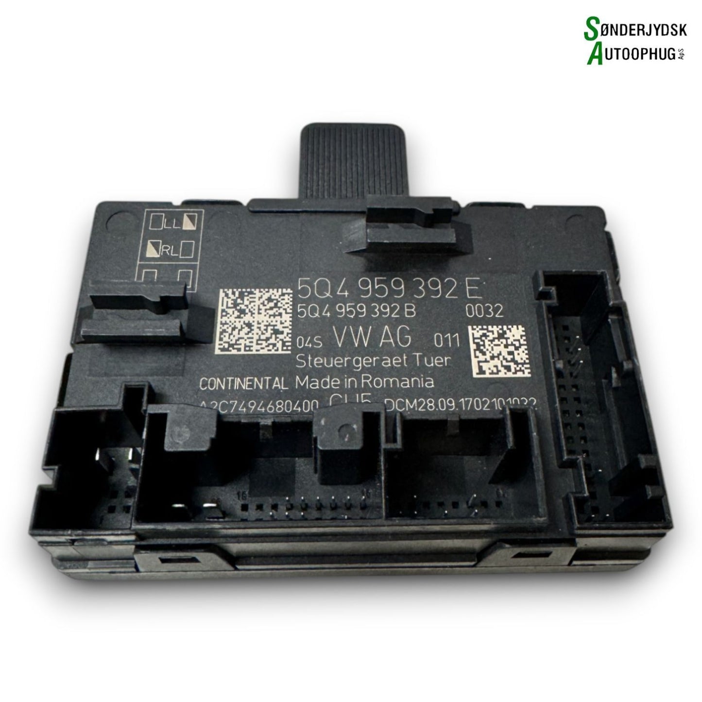 Skoda Octavia Bcm / Komfortkomputer Med OEM Nr. 5Q4959592E Fra Skoda Ophugger