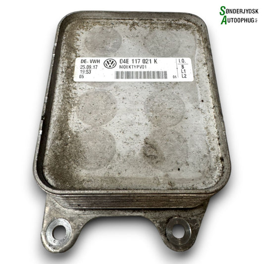 Skoda Octavia Oliekøler Med OEM Nr. 04E117021K Fra Skoda Ophugger