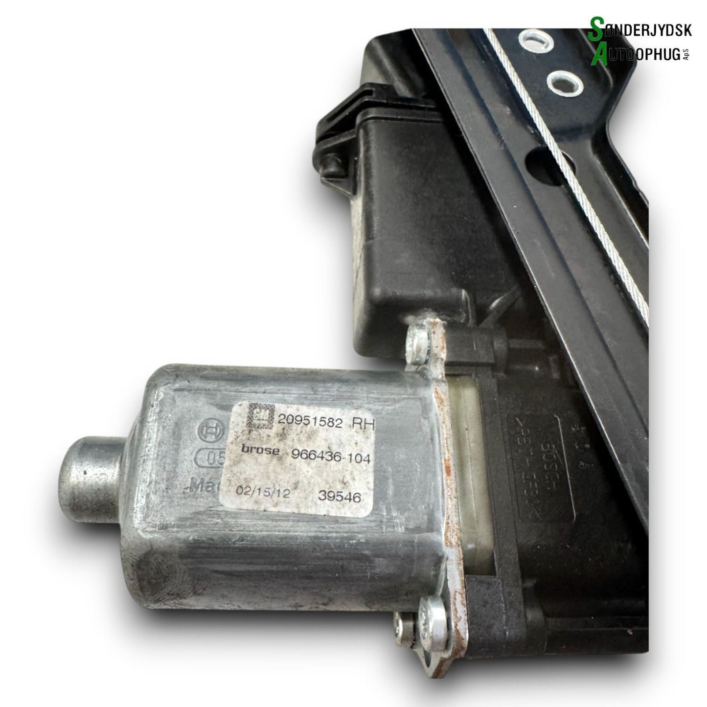 Opel Zafira C Tourer Rudemotor - Rudehejs Med OEM Nr. 132601382095582 Fra Opel Ophugger