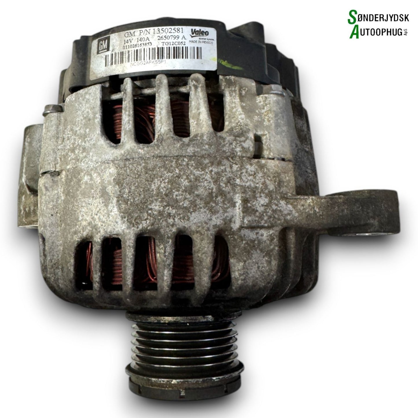 Opel Zafira C Tourer Generator Med OEM Nr. 13502581 Fra Opel Ophugger