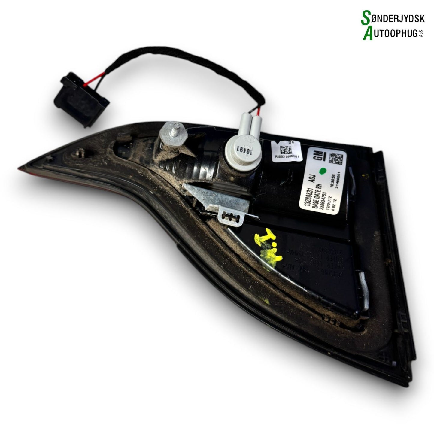 Opel Zafira C Tourer Baglygte Med OEM Nr. 13386606 Fra Opel Ophugger