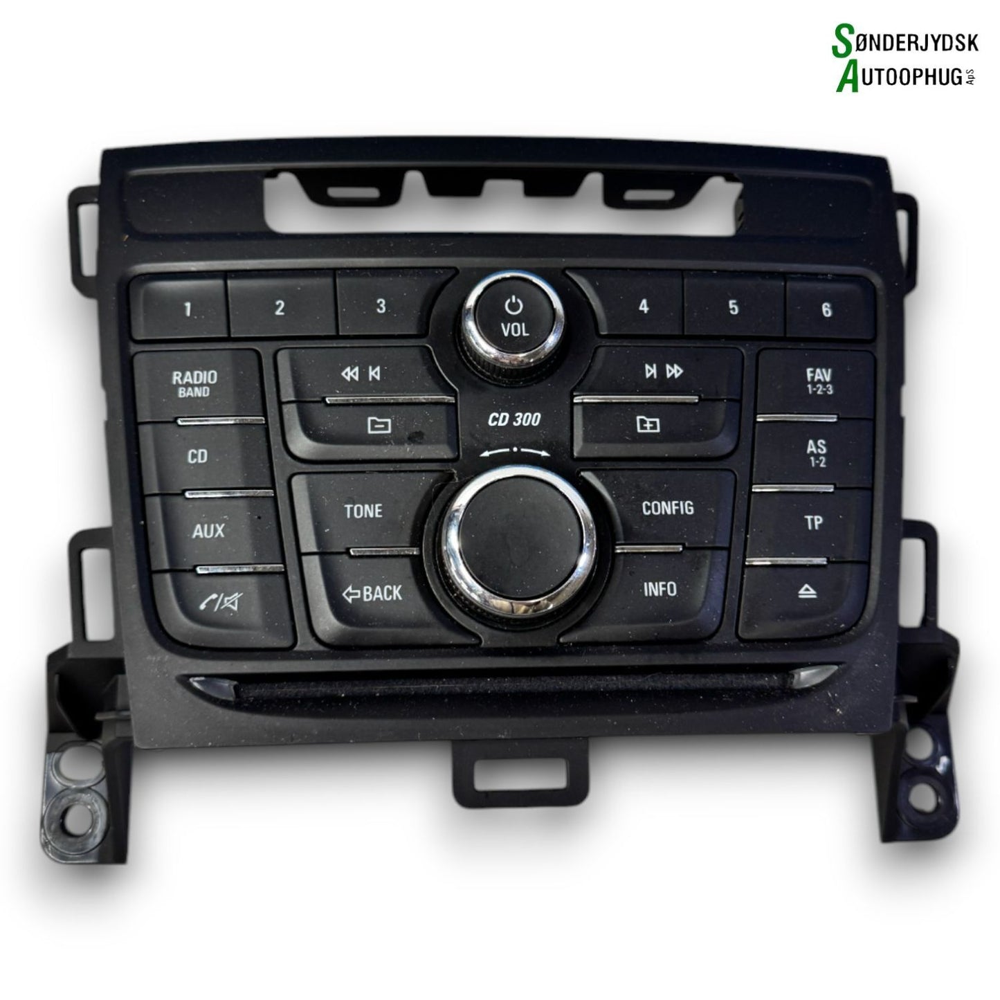 Opel Zafira C Tourer Radio Med OEM Nr. 20875734 Fra Opel Ophugger