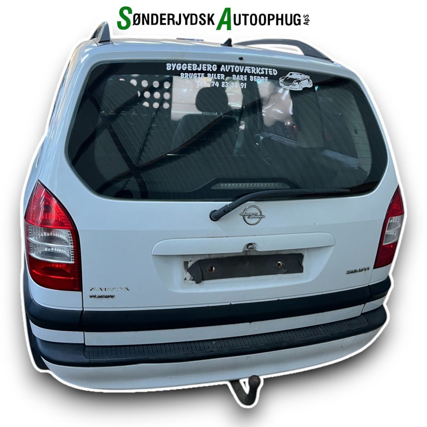 Opel Zafira A Bagklap Med OEM Nr. 9201178 Fra Opel Ophugger