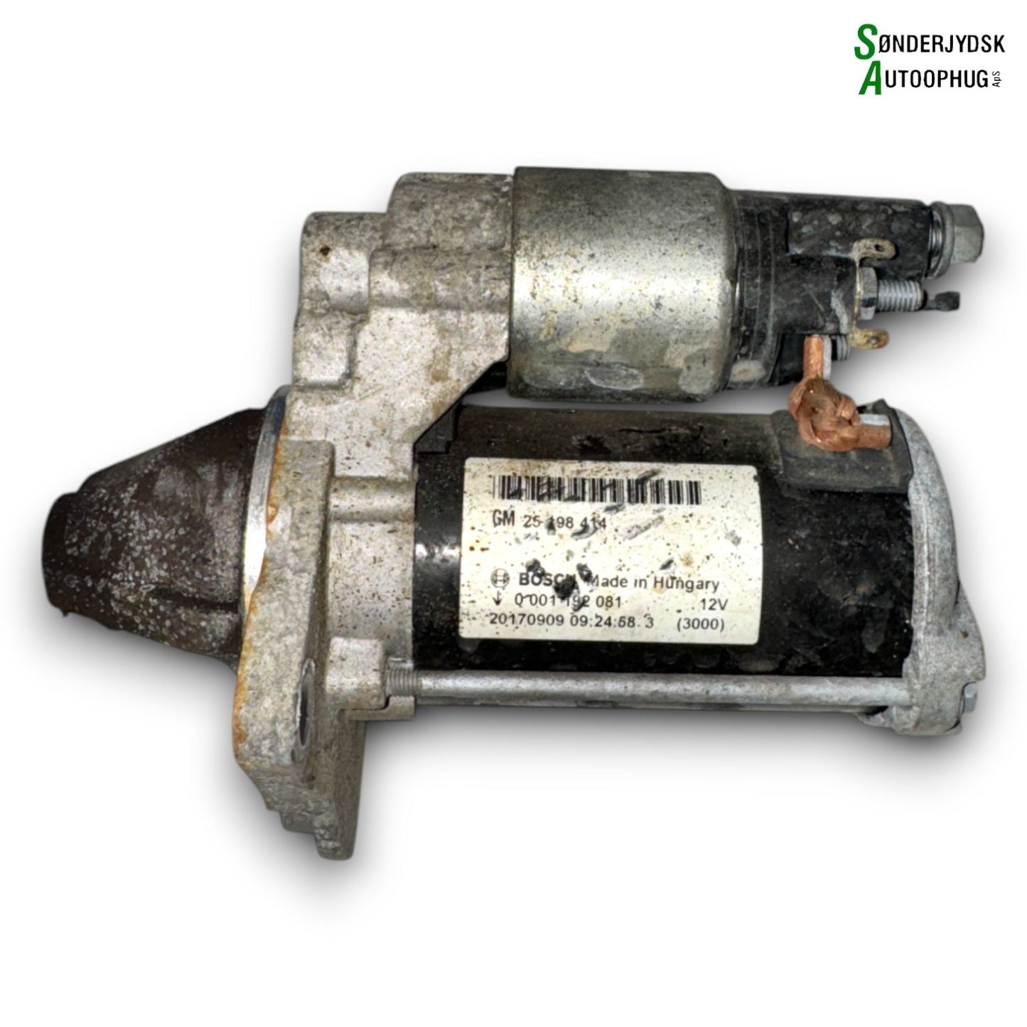 Opel Corsa E Starter Med OEM Nr. 25194650 Fra Opel Ophugger