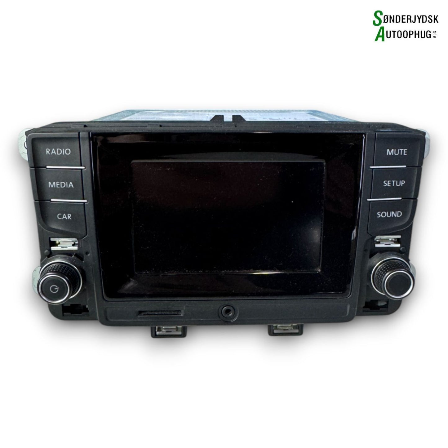VW Polo 6C Radio, Multi Display Med OEM Nr. 6C0035885B Fra VW Ophugger