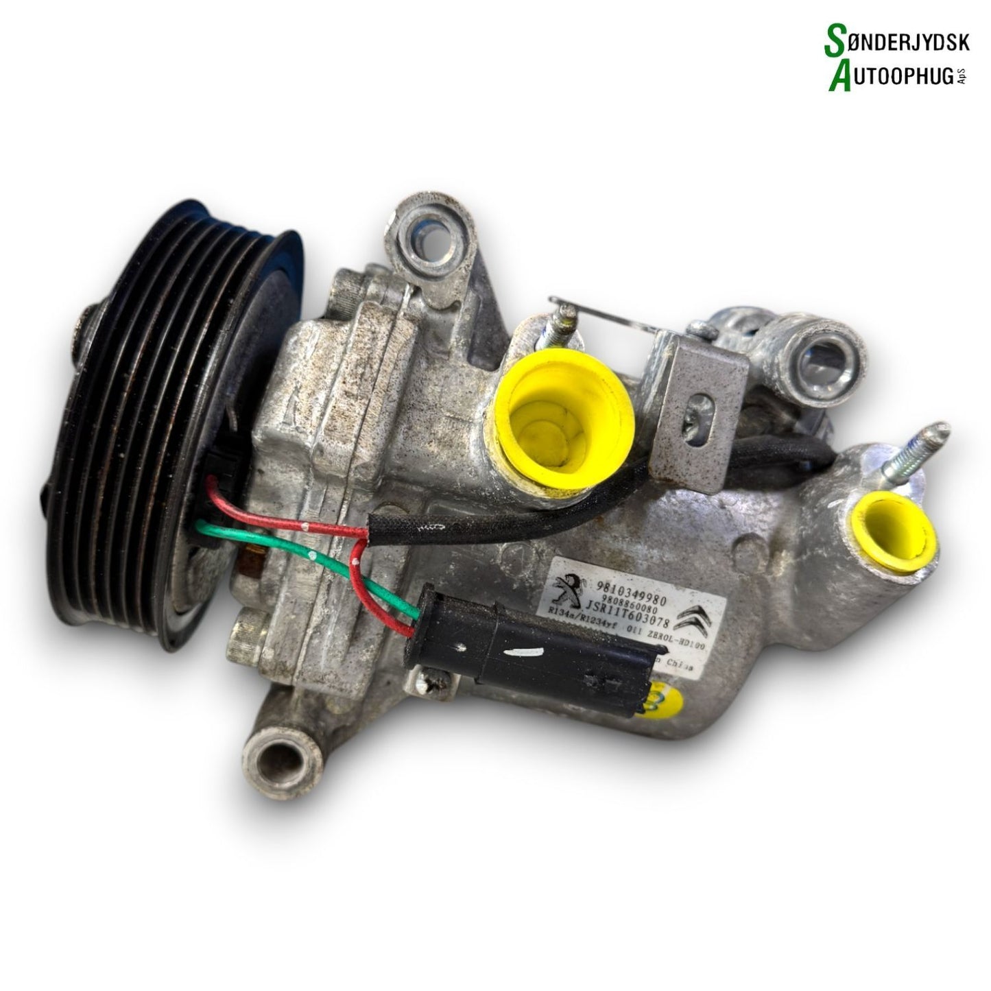Peugeot 208 Aircondition Pumpe Med OEM Nr. 9810349980 Fra Peugeot Ophugger