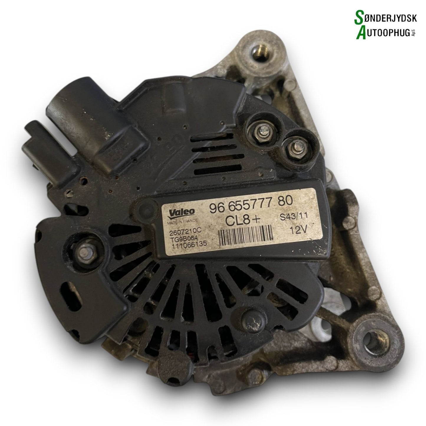 Peugeot 206+ Generator Med OEM Nr. 9665577780 Fra Peugeot Ophugger