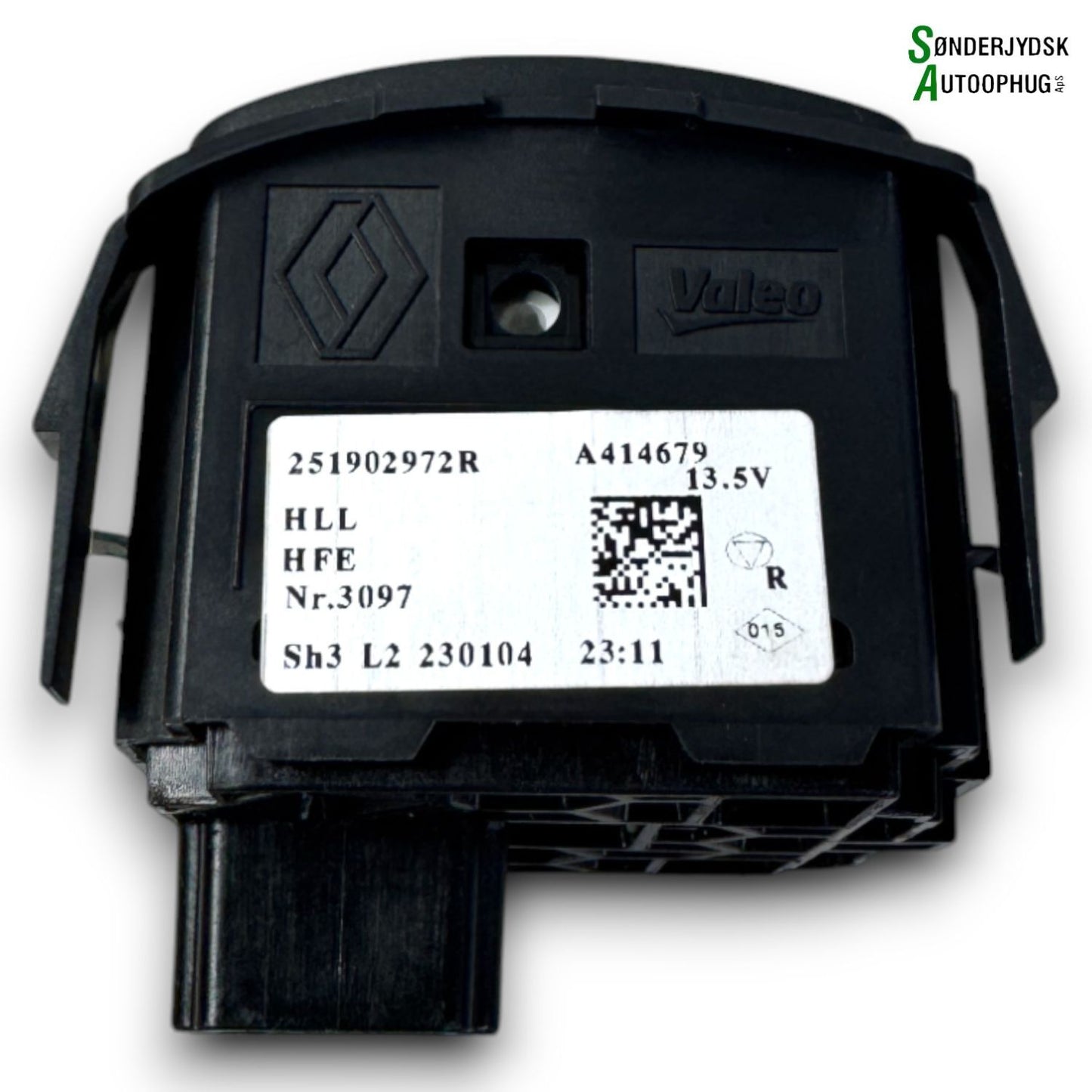 Dacia Sandero LLI Kontakt Lys Med OEM Nr. 251902972R Fra Dacia Ophugger