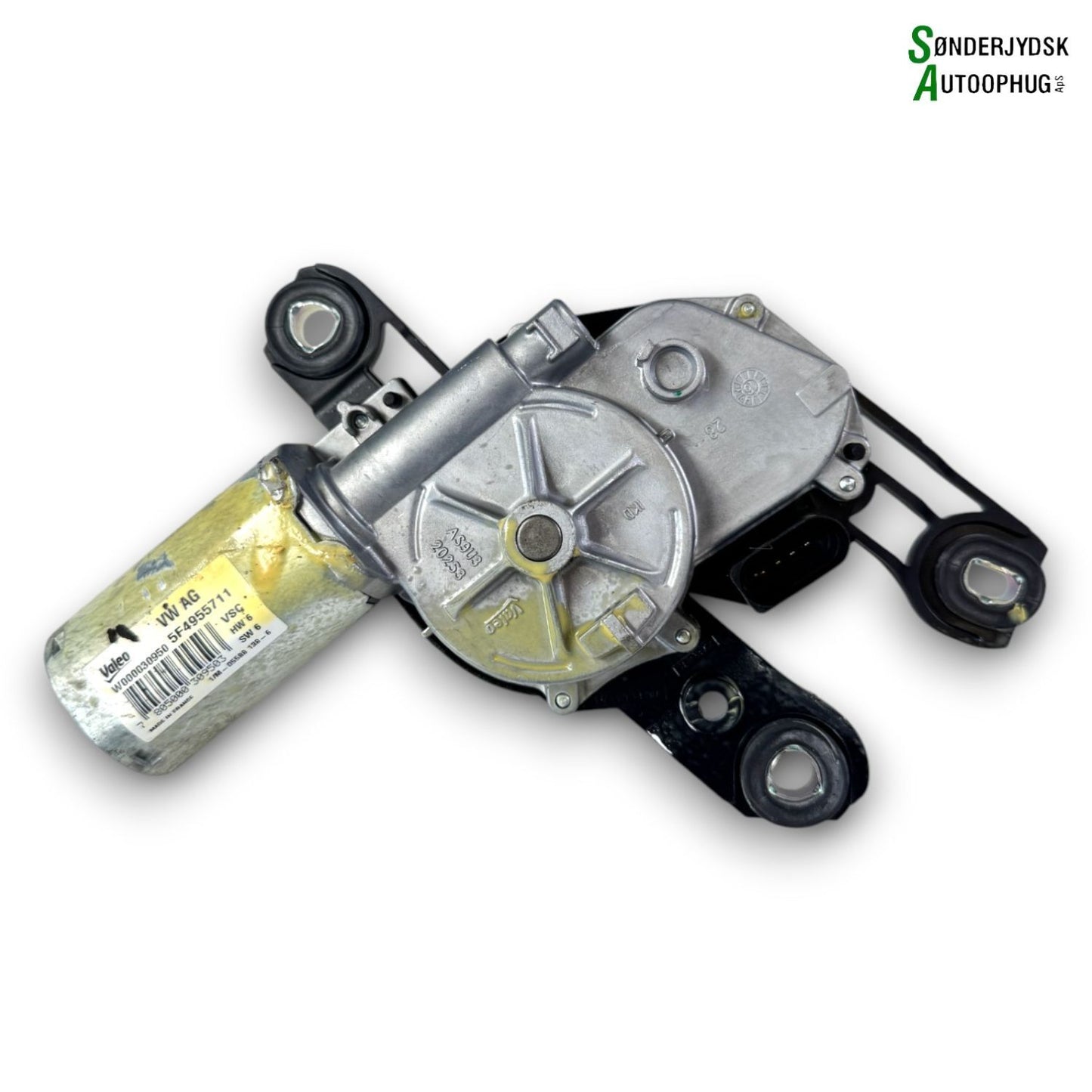 Skoda Rapid Bagrudevisker Motor Med OEM Nr. 5F4955711A Fra Skoda Ophugger
