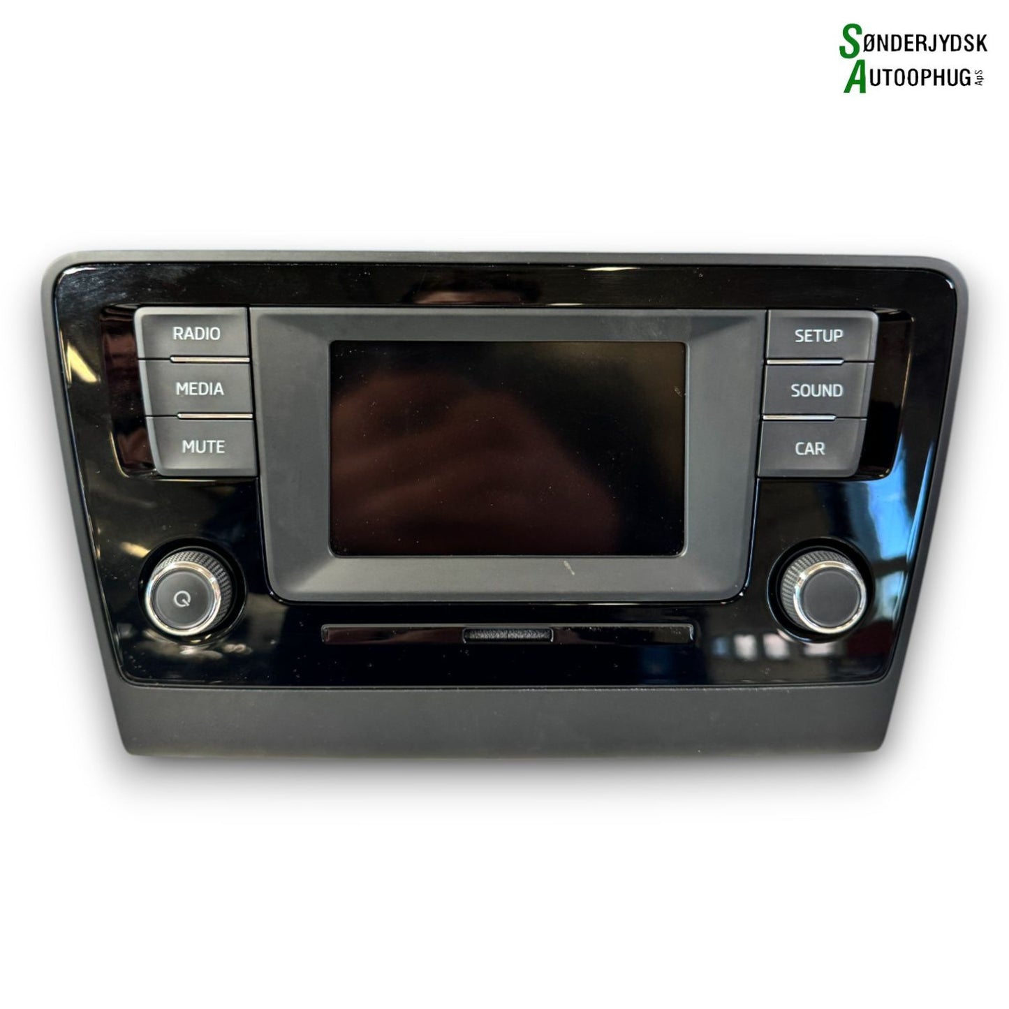 Skoda Rapid Radio, Multi Display Med OEM Nr. 5JA035867C Fra Skoda Ophugger