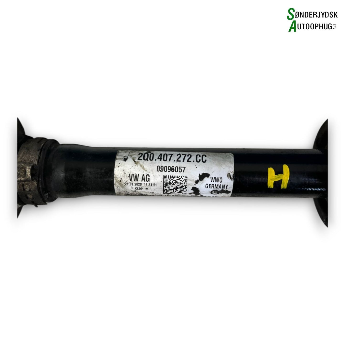 Skoda Kamiq Trækaksel For H Med OEM Nr. 2Q0407272CC Fra Skoda Ophugger