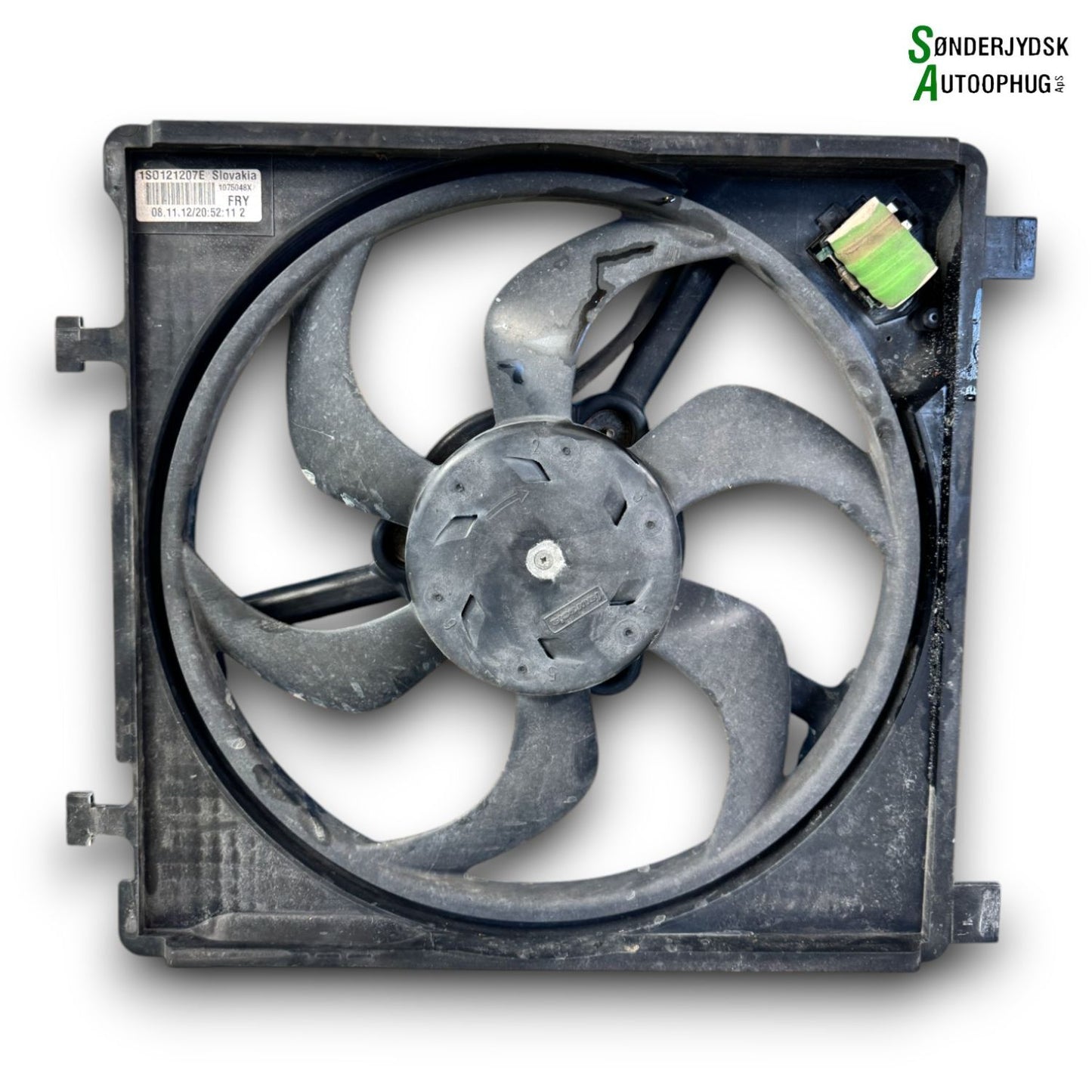 Skoda Citigo Kølerblæser El Med OEM Nr. 1S0121207K Fra Skoda Ophugger