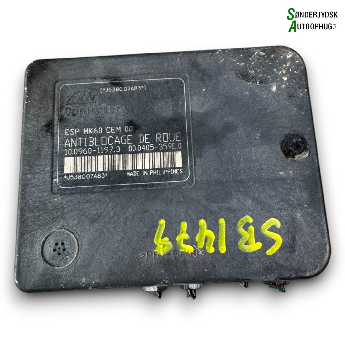 Peugeot 207 ABS Pumpe Med OEM Nr. 4541CY Fra Peugeot Ophugger