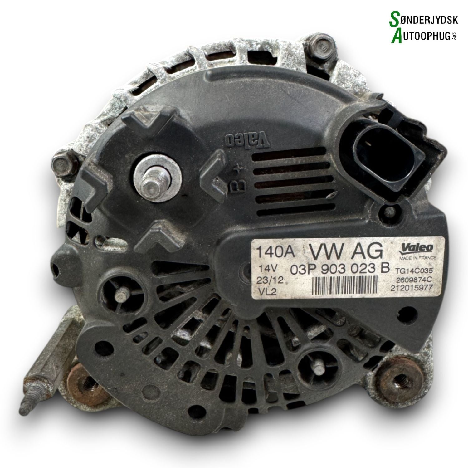 Seat Ibiza 6J Generator Med OEM Nr. 03P903023B Fra Seat Ophugger