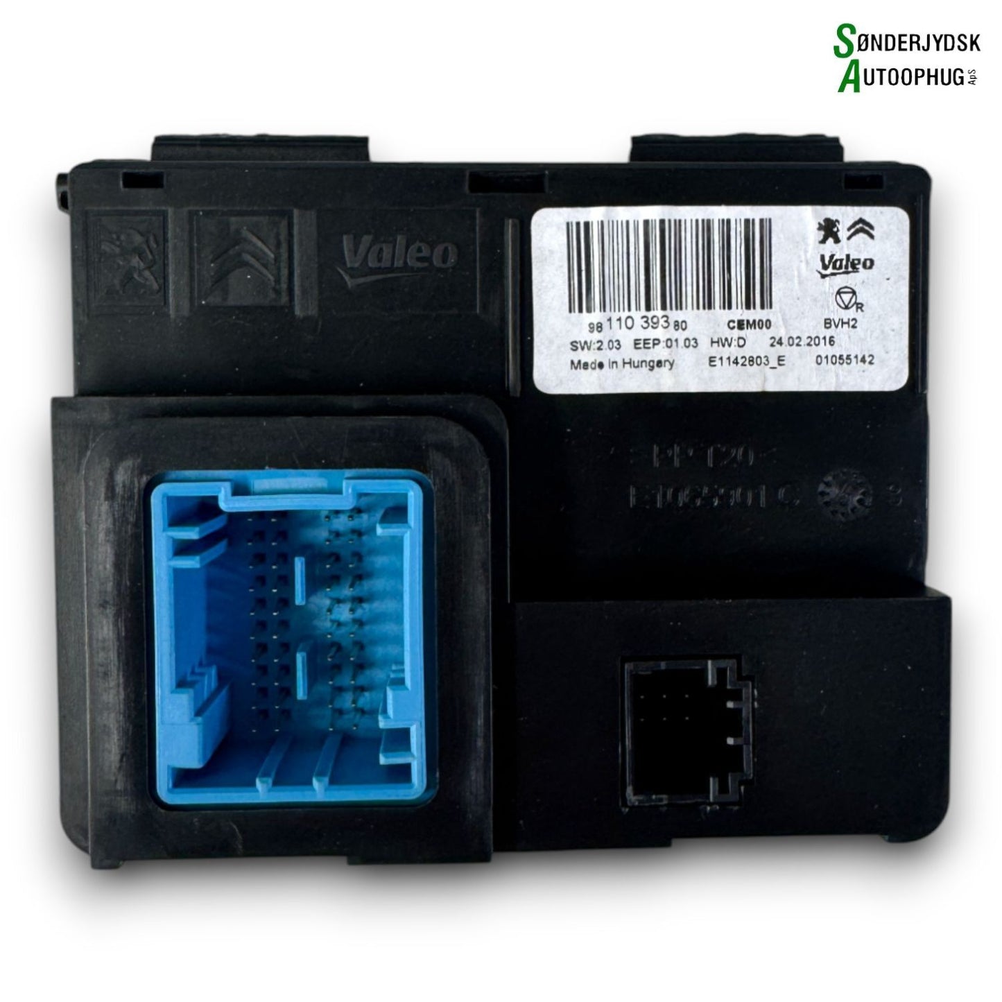 Peugeot 308 Bcm / Komfortkomputer Med OEM Nr. 1613153580 Fra Peugeot Ophugger