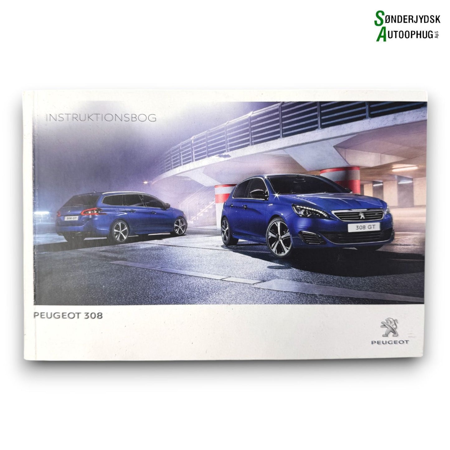 Peugeot 308 Instruktionsbog Med OEM Nr. Ophugger Fra Peugeot Ophugger