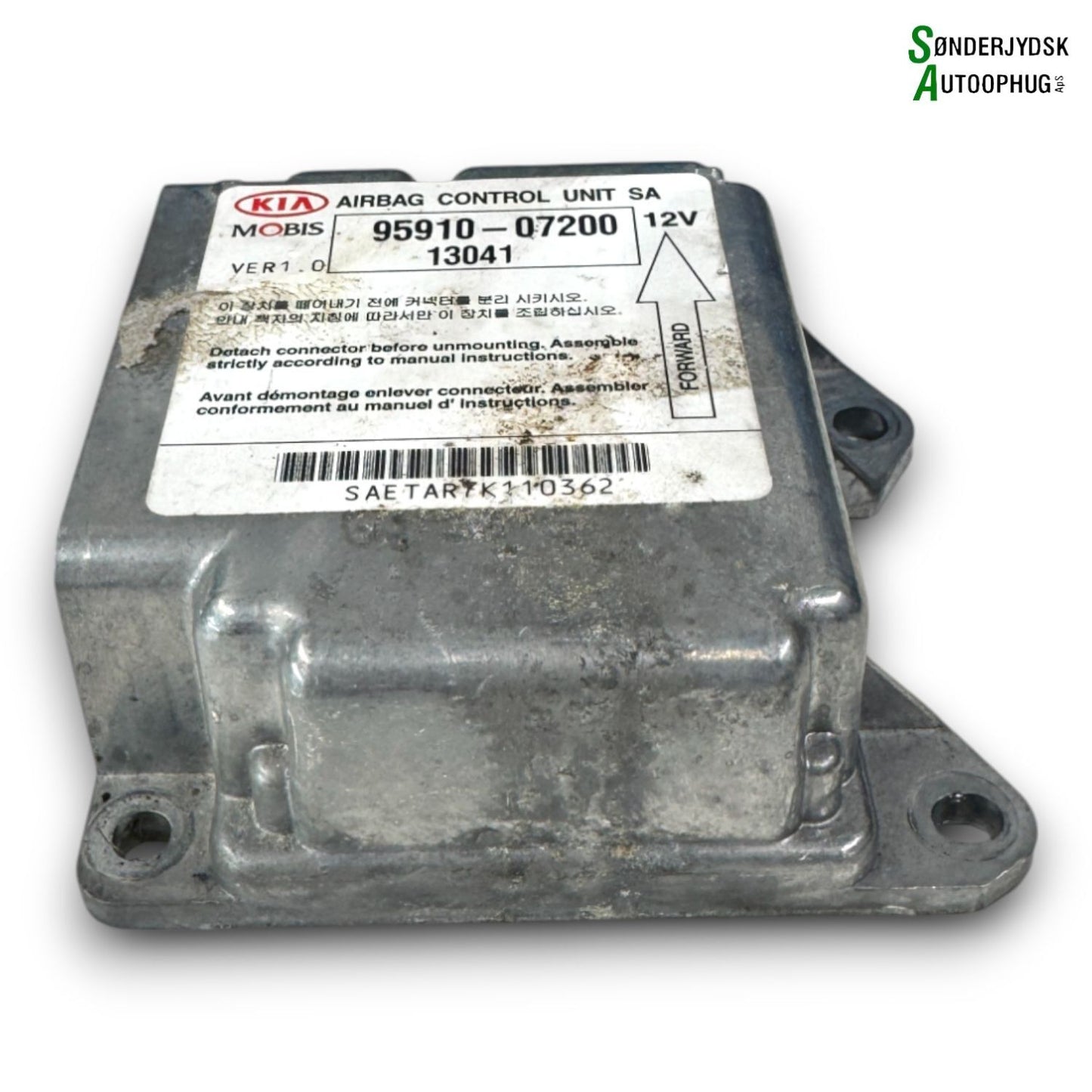 Kia Picanto Airbag Elboks Med OEM Nr. 9591007200 Fra Kia Ophugger