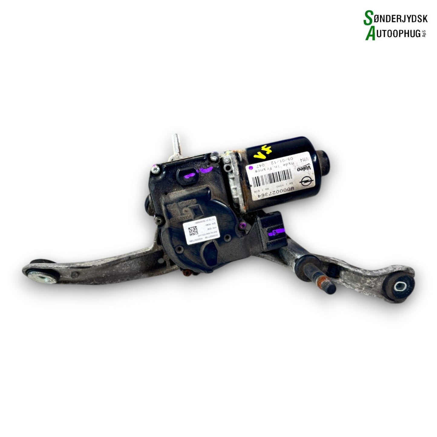 Opel Zafira C Tourer Viskermotor Med OEM Nr. 39060840 Fra Opel Ophugger