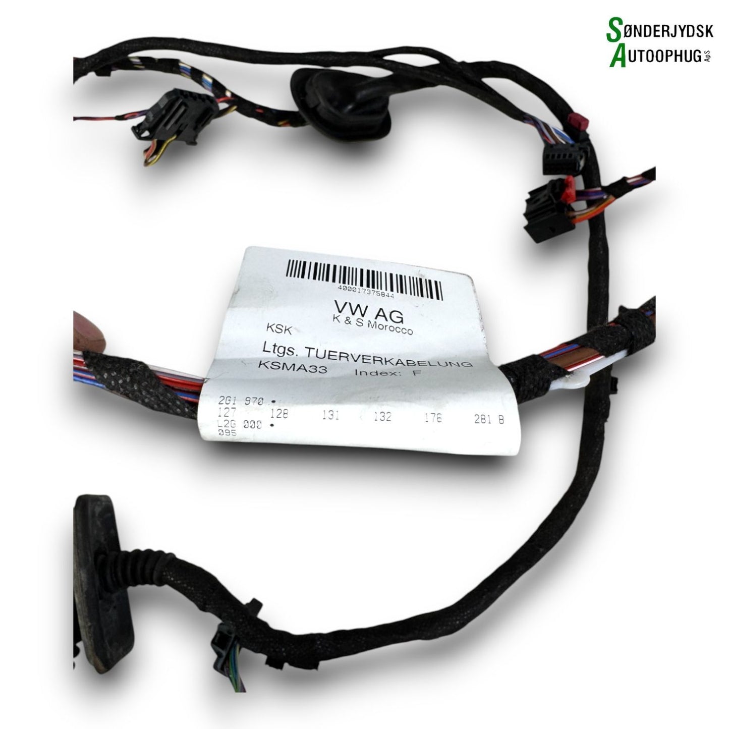 VW Polo AW Ledningsnet Dør Med OEM Nr. 2G1970281B Fra VW Ophugger