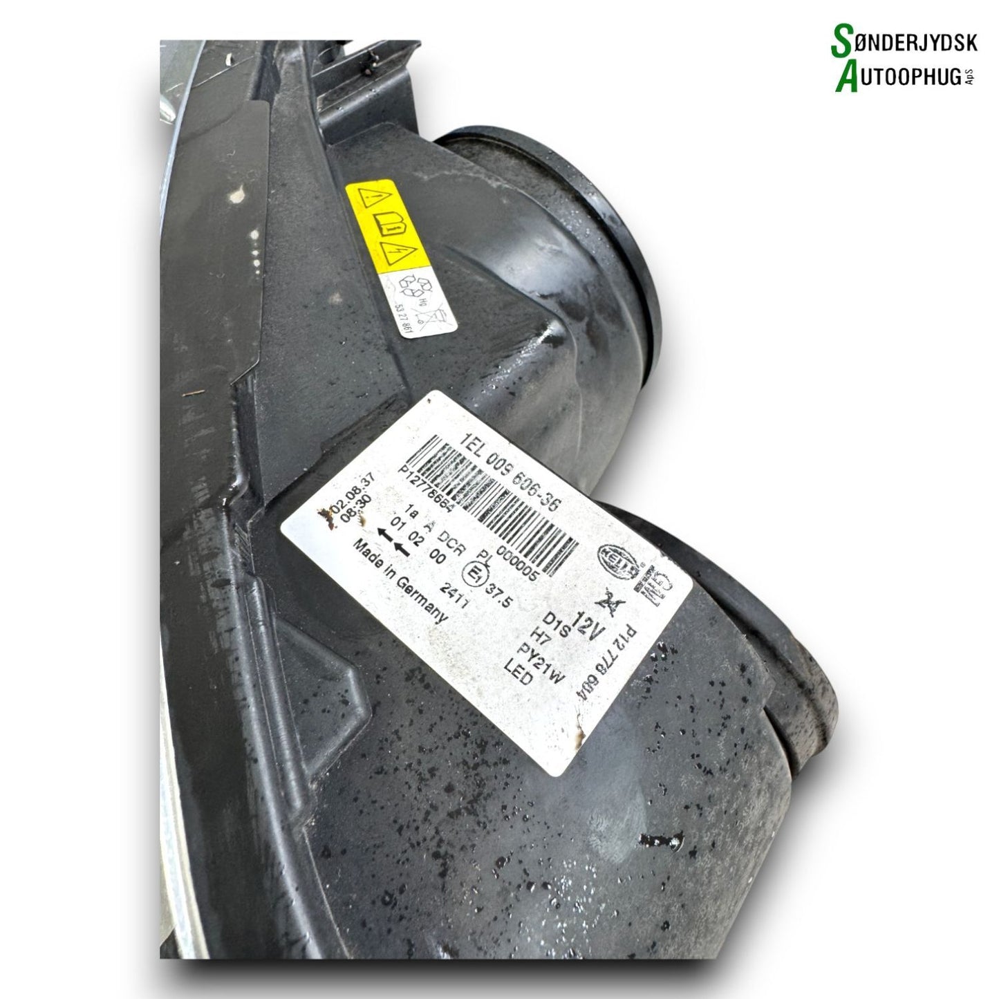 Saab 9-3 Facel. Forlygte Med OEM Nr. 1EL00960636 Fra Saab Ophugger