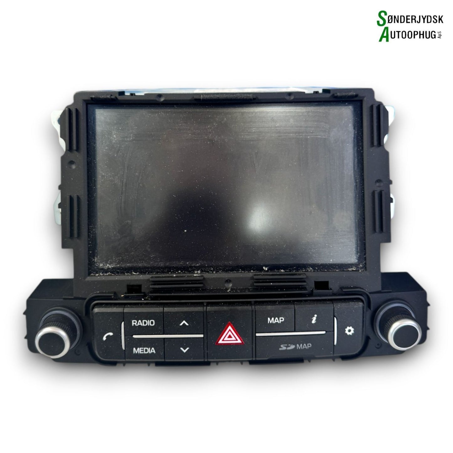 Hyundai I10 Radio, Multi Display Med OEM Nr. 96550B90014X Fra Hyundai Autoophug