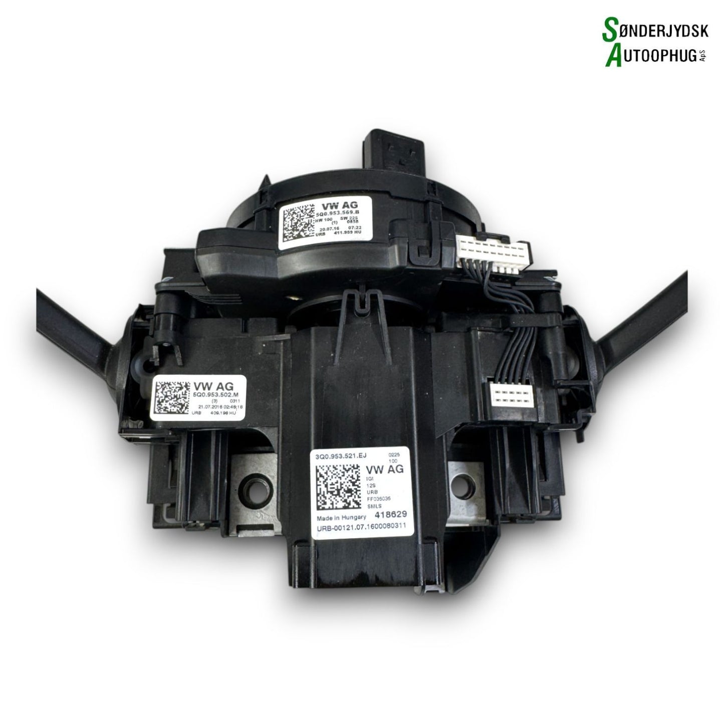 VW Touran 5T Kontakt Combi Med OEM Nr. 5Q0953569C Fra VW Ophugger