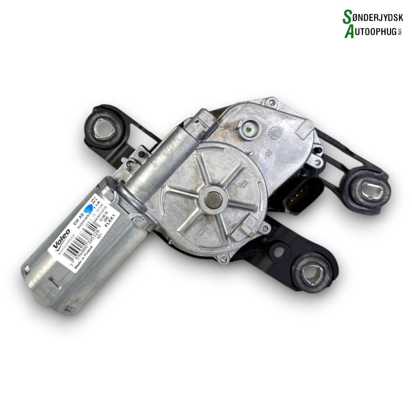 VW Touran 5T Bagrudevisker Motor Med OEM Nr. 5GM955711 Fra VW Ophugger