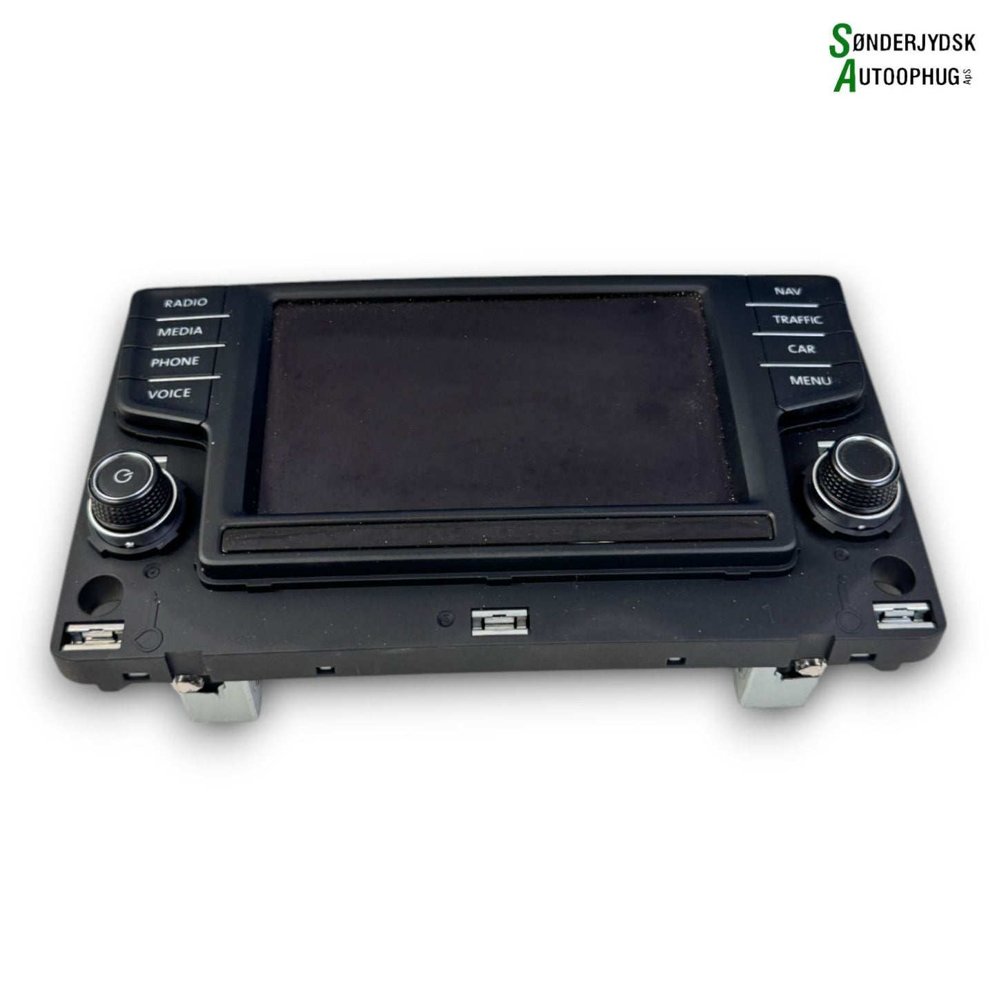 VW Touran 5T Radio, Multi Display Med OEM Nr. 3G0919605D Fra VW Autoophug