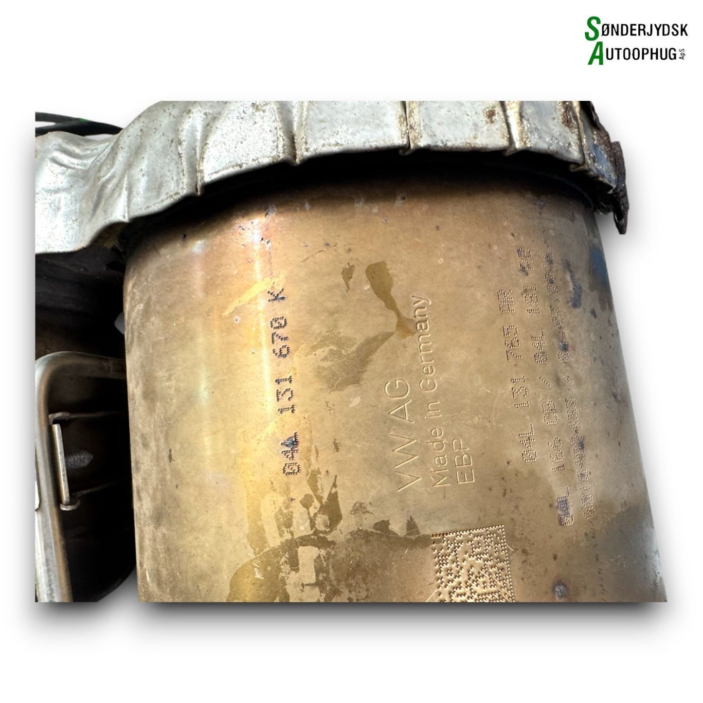 VW Touran 5T Partikelfilter Med OEM Nr. 04L131671EX Fra VW Ophugger