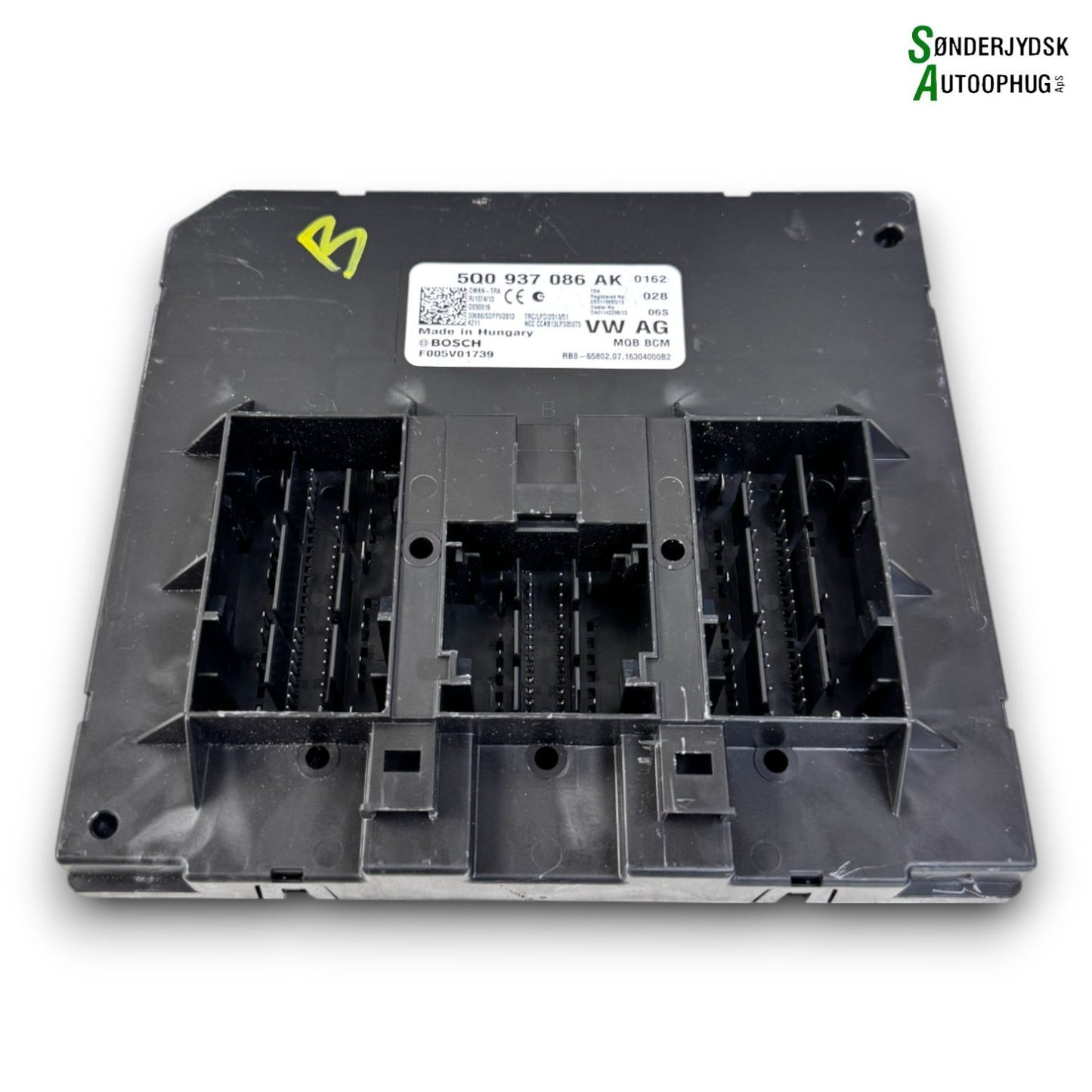 VW Touran 5T Bcm / Komfortkomputer Med OEM Nr. 5Q0937086AK Fra VW Ophugger