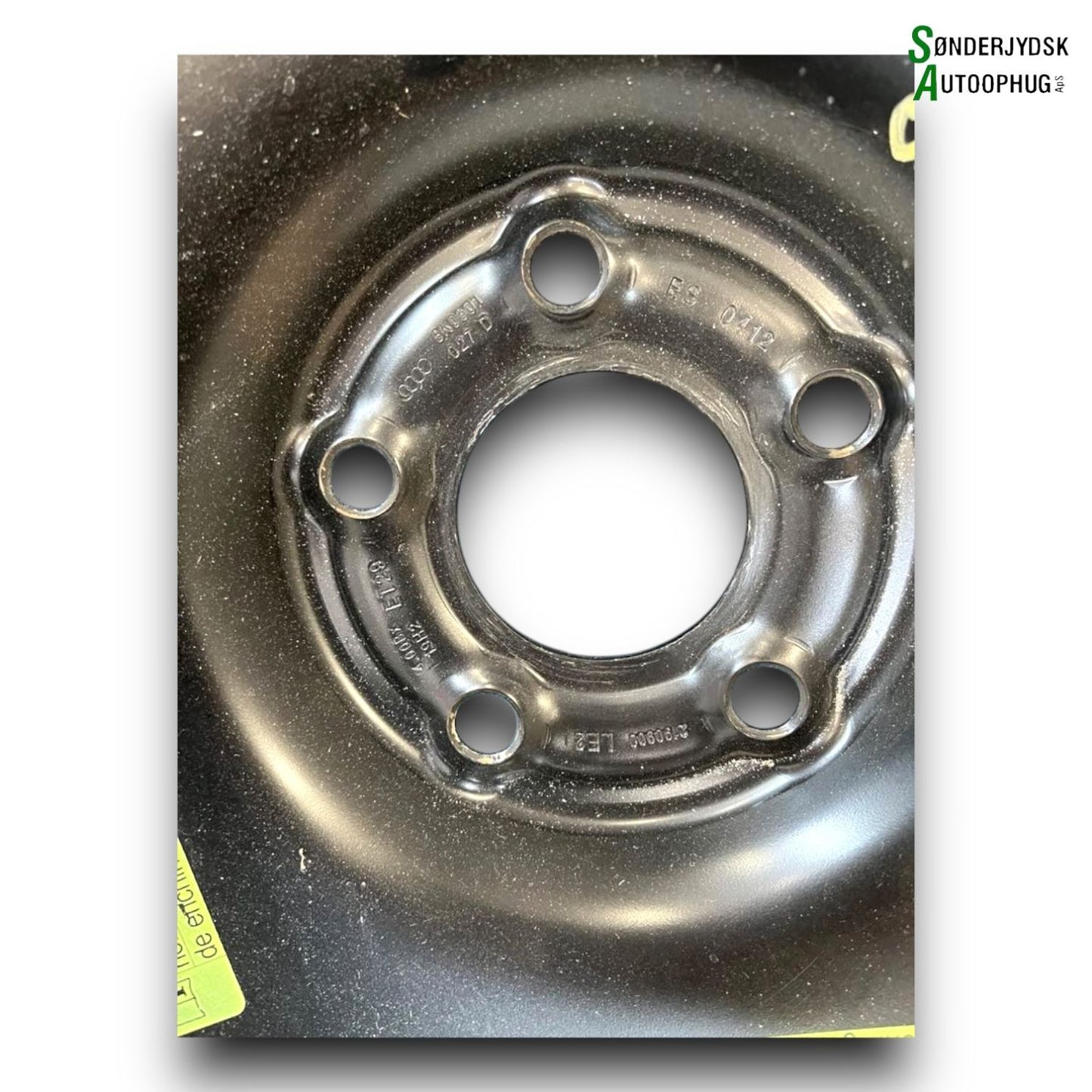 Audi A4 8K Reservehjul Med OEM Nr. 125/70/19 Fra Audi Ophugger