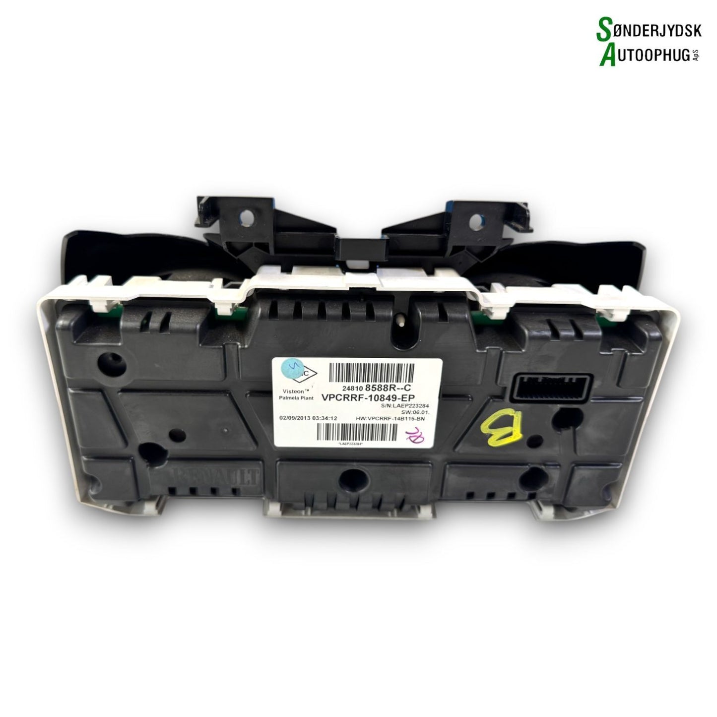 Renault Clio 4 Speedometer - Instrument Med OEM Nr. 248104862R Fra Renault Ophugger