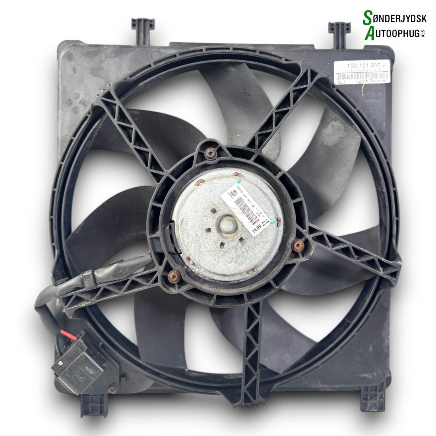 Seat Mii Kølerblæser El Med OEM Nr. 1S0121207J Fra Seat Ophugger