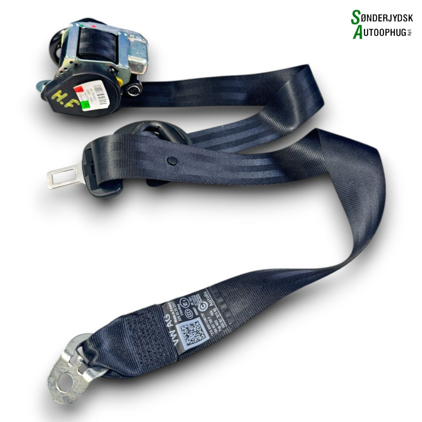 Seat Mii Sikkerhedsseler For Med OEM Nr. 1S4857706FRAA Fra Seat Ophugger