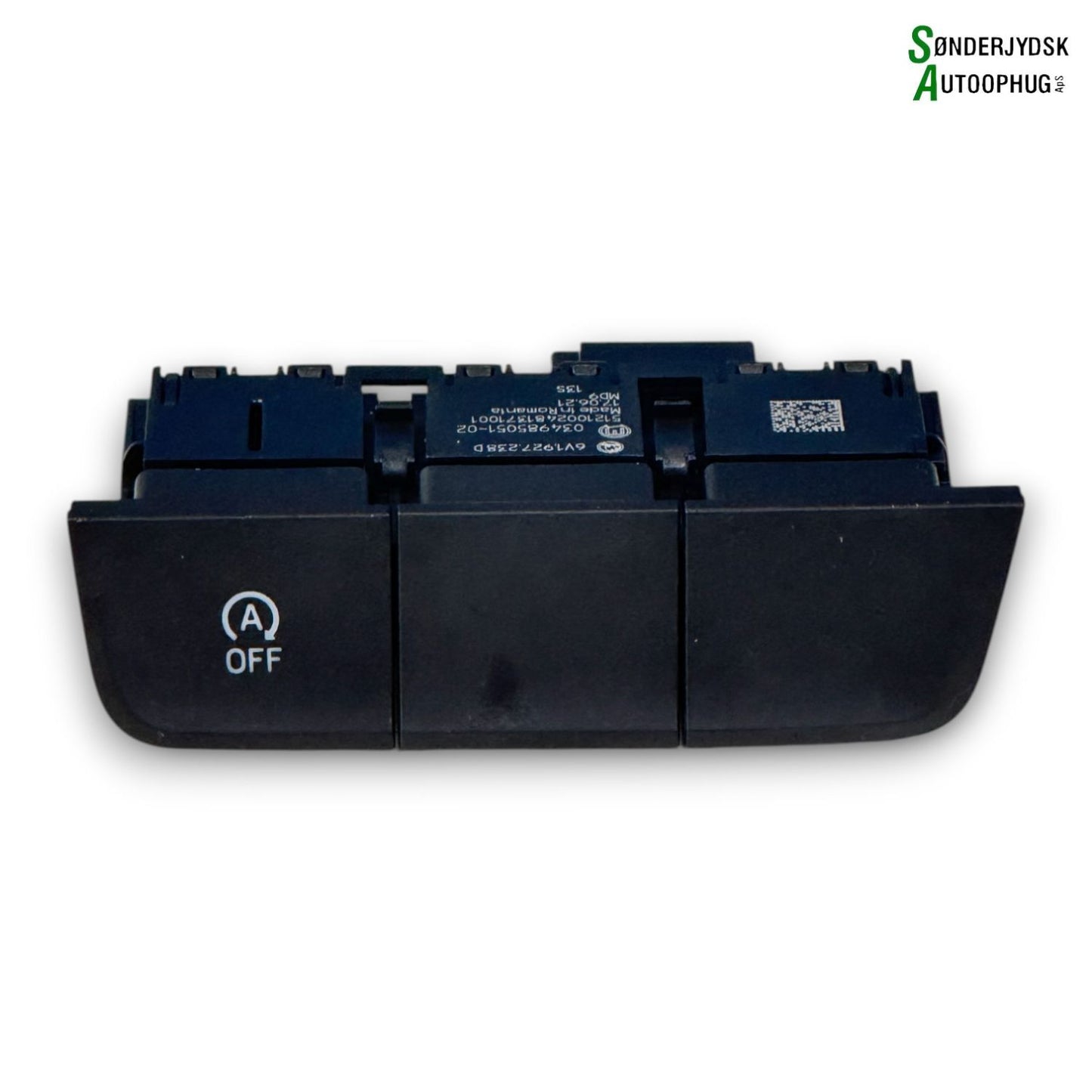 Skoda Fabia Start/Stop Kontakt Med OEM Nr. 6V1927238D Fra Skoda Ophugger