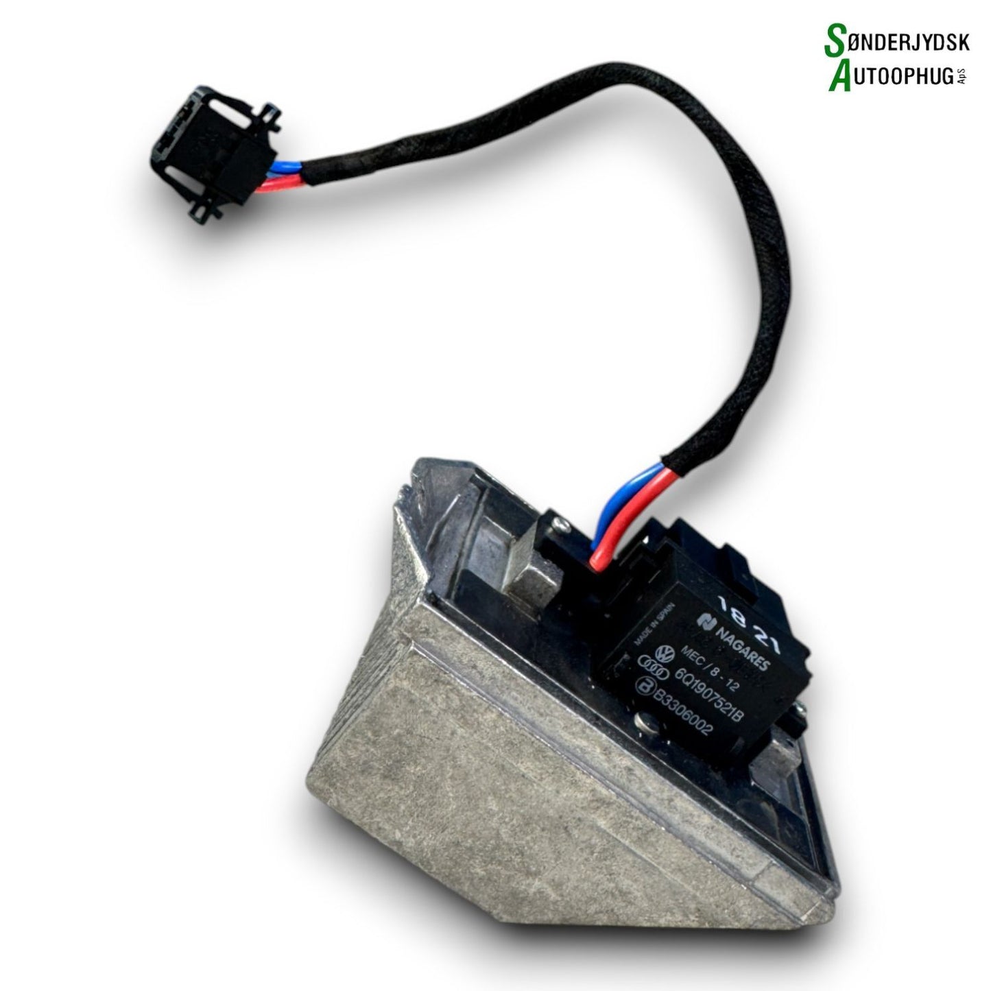 Skoda Fabia Varmemodstand Med OEM Nr. 6Q0907521B Fra Skoda Ophugger