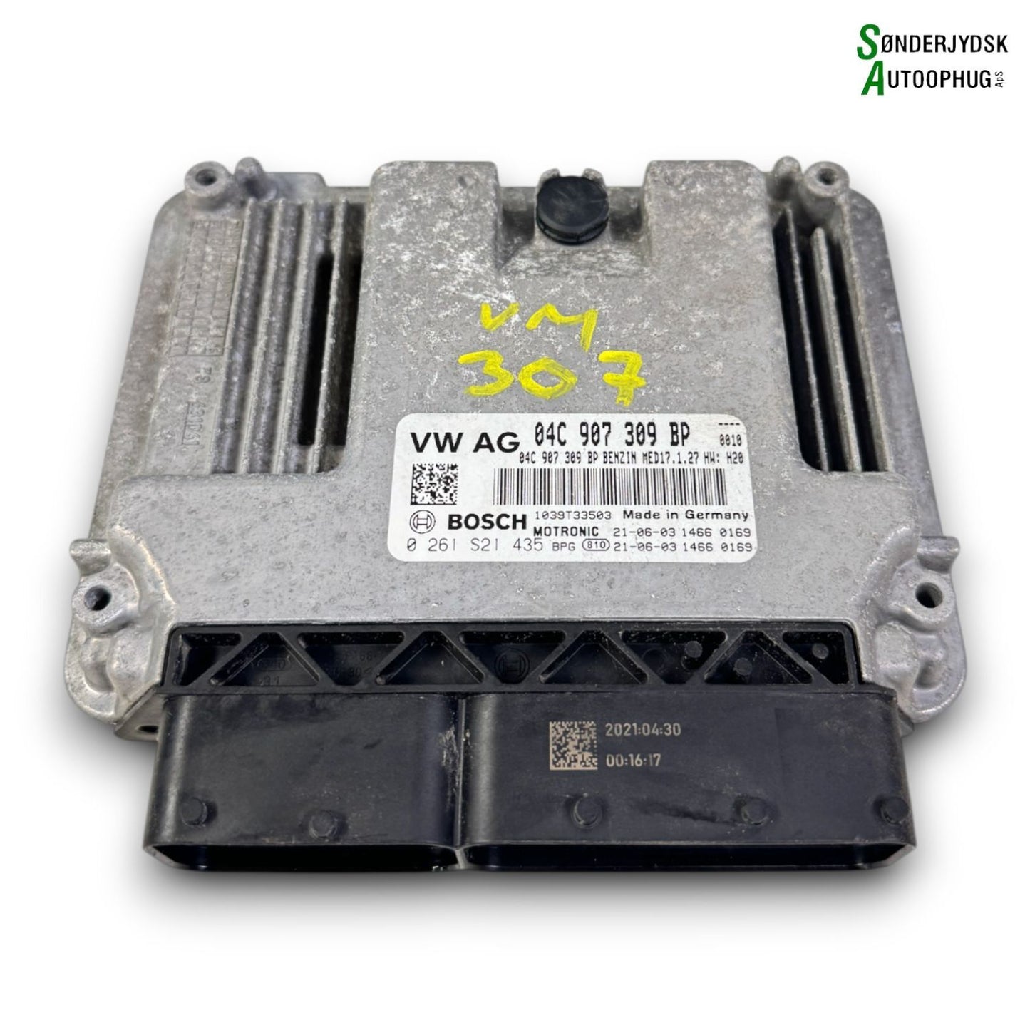 Skoda Fabia Motorstyring - Motorstyreboks - Injection Elboks Med OEM Nr. 04C907309BP Fra Skoda Ophugger