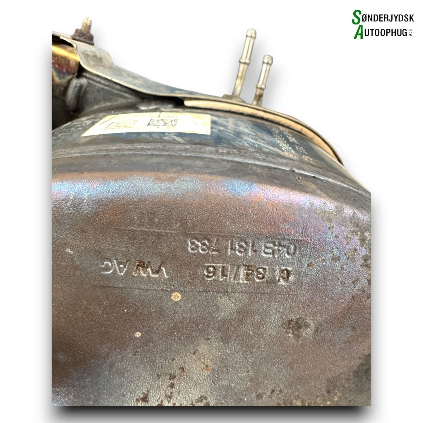 Skoda Fabia Partikelfilter Med OEM Nr. 04B131656DX Fra Skoda Ophugger