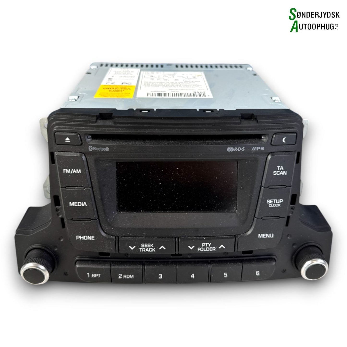 Hyundai I10 Radio, Multi Display Med OEM Nr. 96170B90504X Fra Hyundai Ophugger