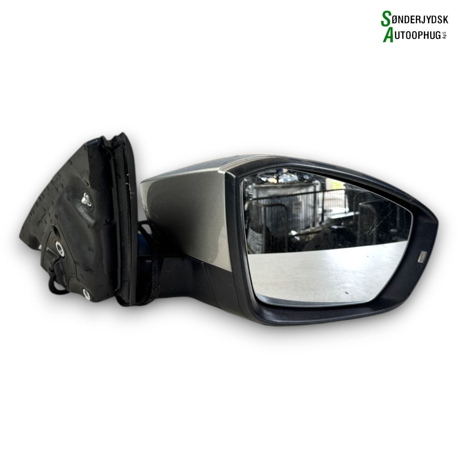 Skoda Octavia Sidespejl Med OEM Nr. 5E0857538A Fra Skoda Ophugger