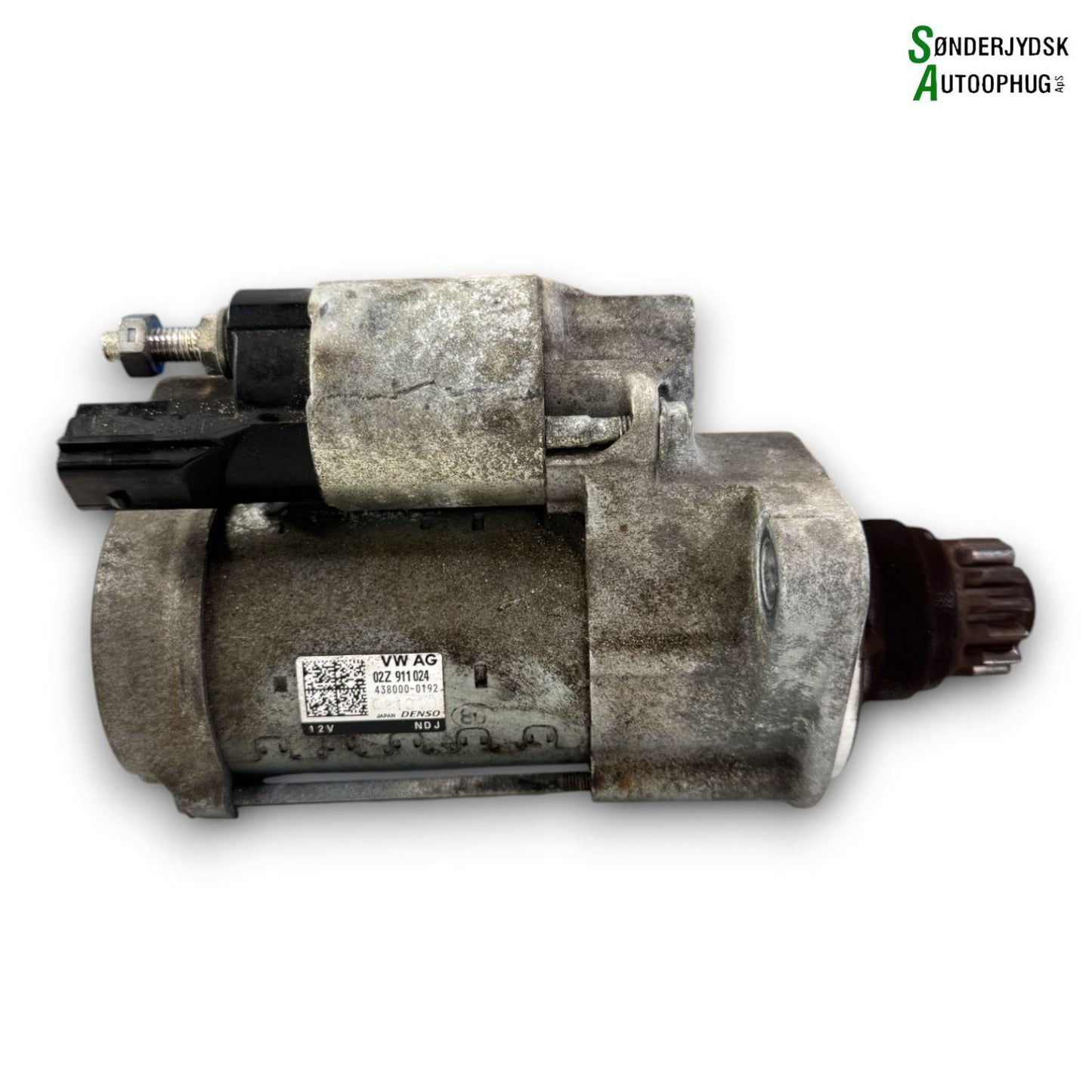 Skoda Octavia Starter Med OEM Nr. 02Z911024 Fra Skoda Ophugger