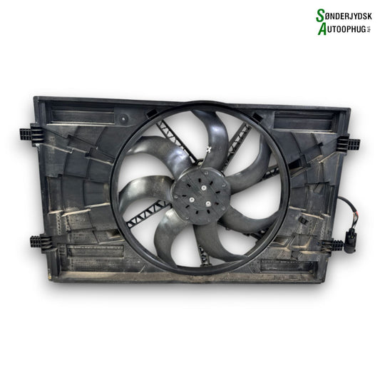 Skoda Octavia Kølerblæser El Med OEM Nr. 5Q0121203AB Fra Skoda Ophugger
