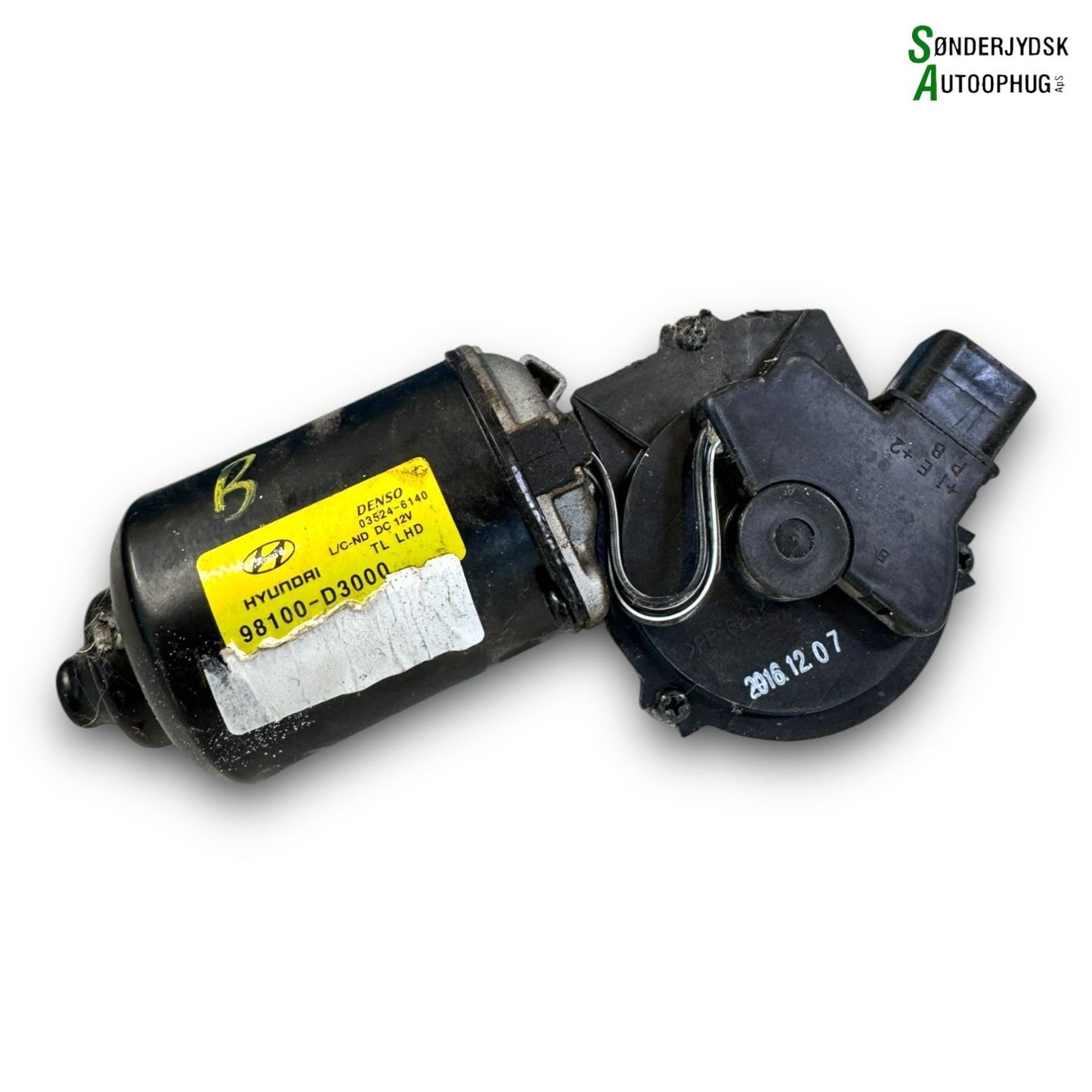Hyundai Tucson Viskermotor Med OEM Nr. 98100D3000 Fra Hyundai Ophugger